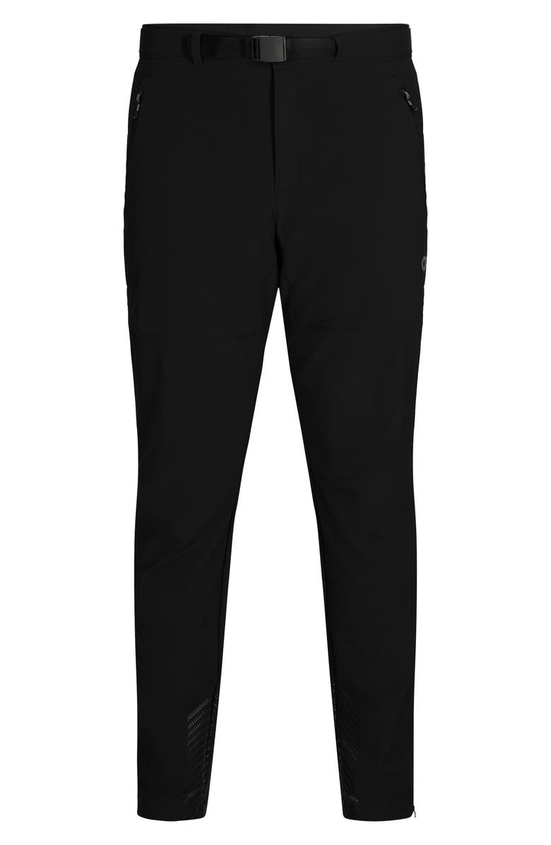 Outdoor Research Cirque Lite Water Resistant Alpine Climbing Pants, Alternate, color, Solid Black