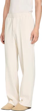SANDRO Wide-leg trousers