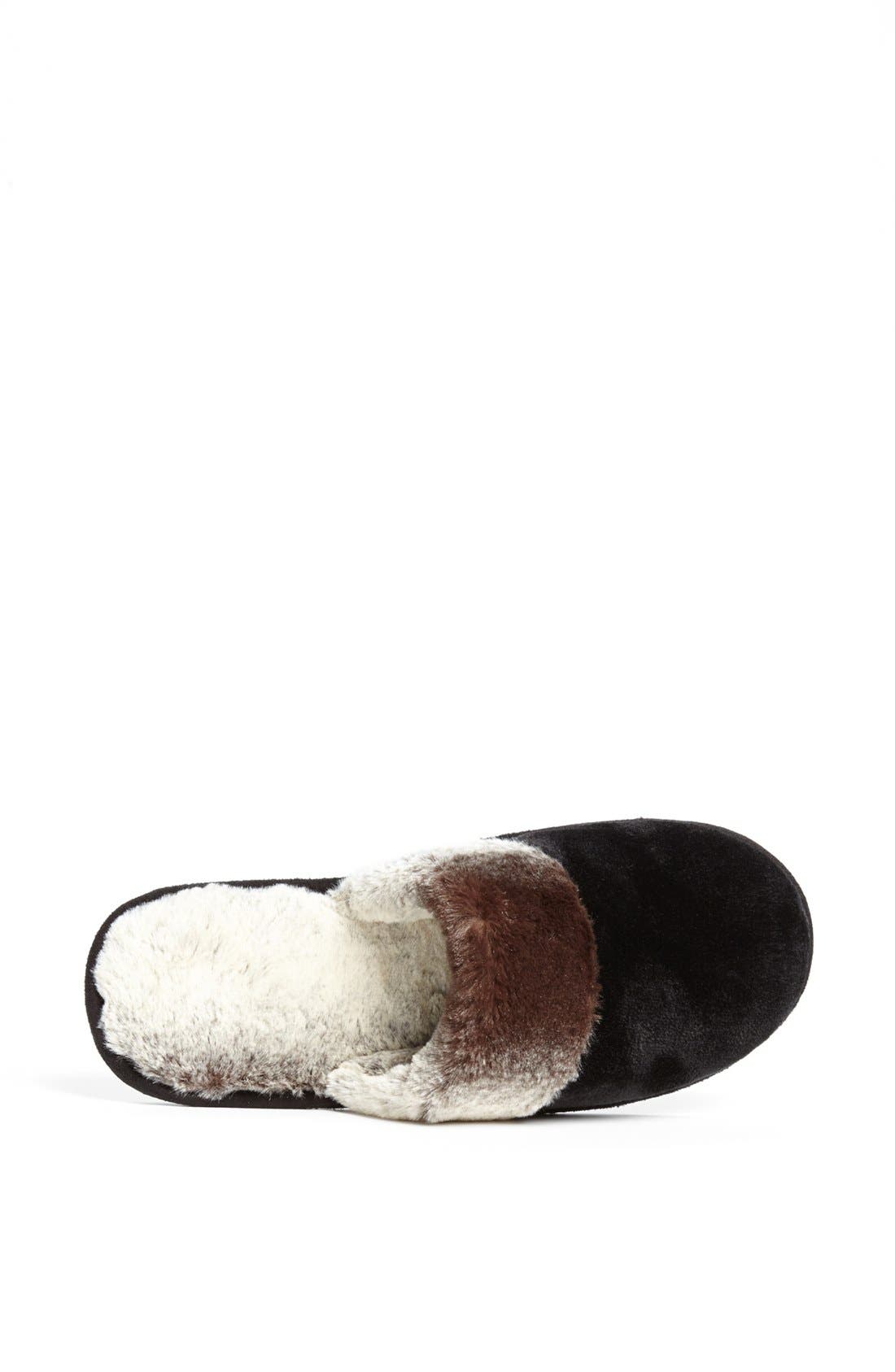 Nordstrom 'Powder Plush Scuff' Faux Fur Slippers, Alternate, color, 