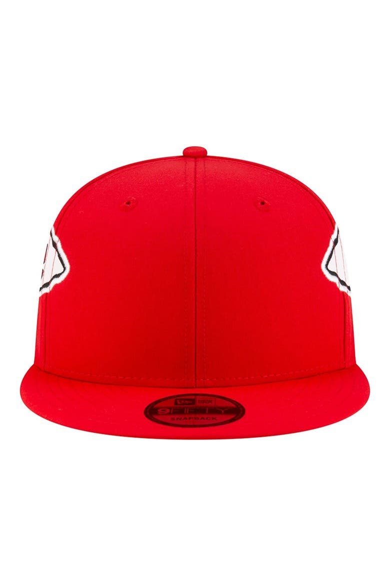 Men's New Era Red Kansas City Chiefs  Helmet 9FIFTY Snapback Hat, Alternate, color, Red