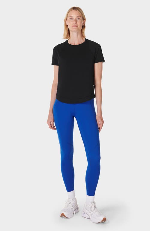 Sweaty Betty Breathe Easy Run T-shirt In Black