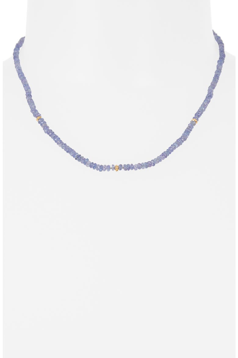 Bohme Tanzanite Beaded Necklace, Alternate, color, PURPLE
