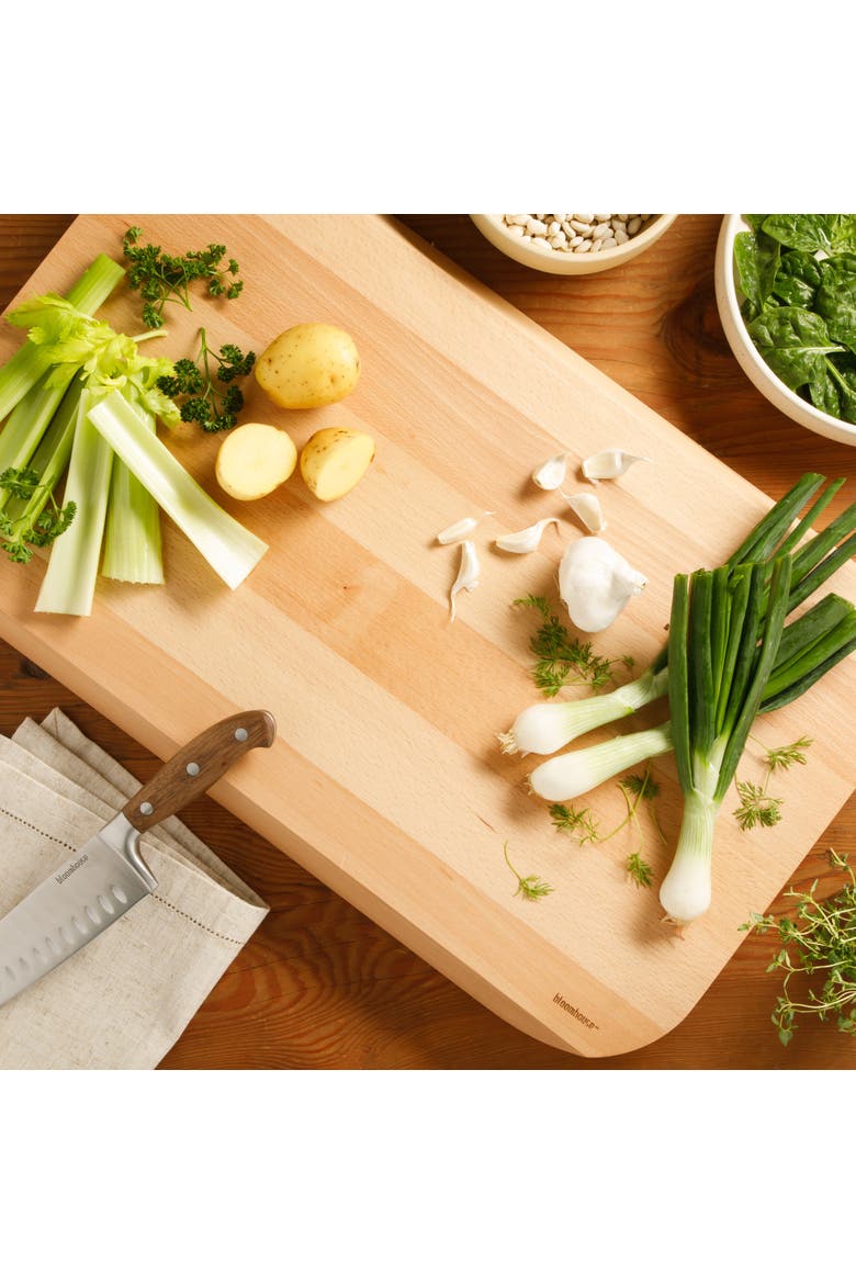 Lake Como Italian Beech Wood Cutting Board, Natural, Alternate, color, Natural Wood