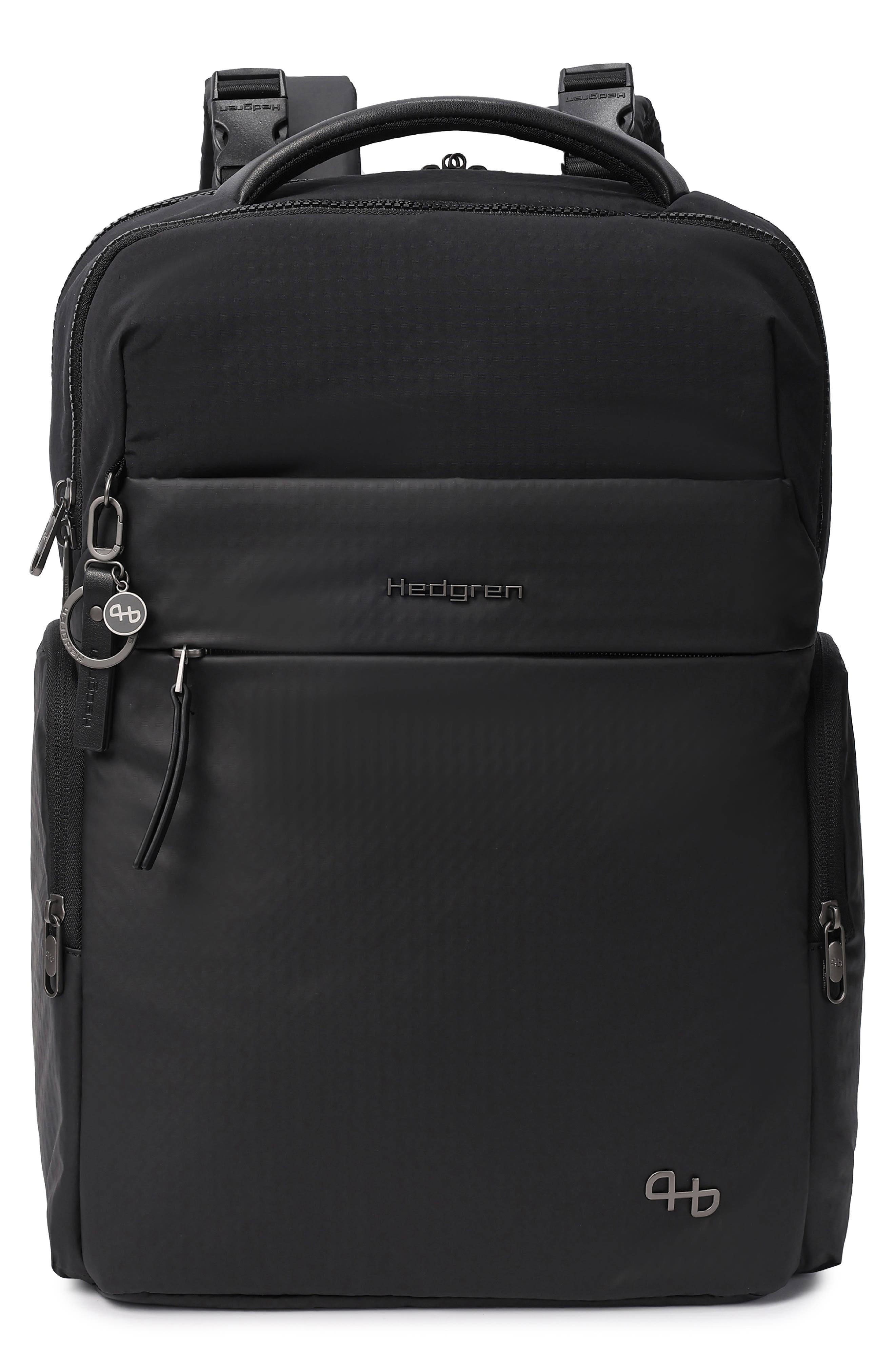 Hedgren Tsutsumi Diaper Backpack, Main, color, Black