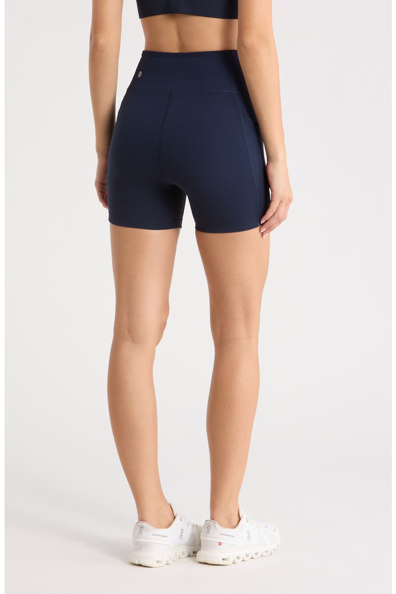 Perform Pocket Bike Shorts, Alternate, color, NAVY SAPPHIRE