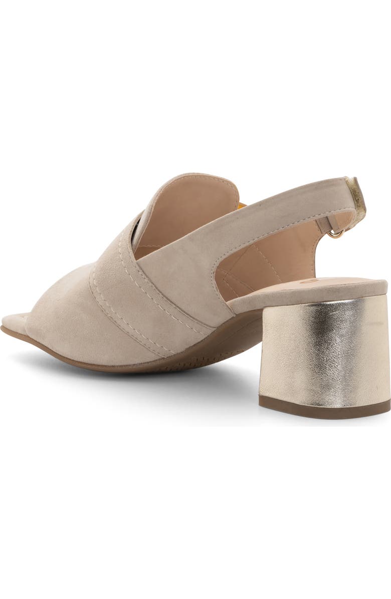 ara Bruges Slingback Sandal, Alternate, color, Sand Suede