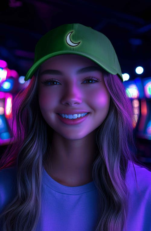 Dalix Moon Cap In Kelly Green