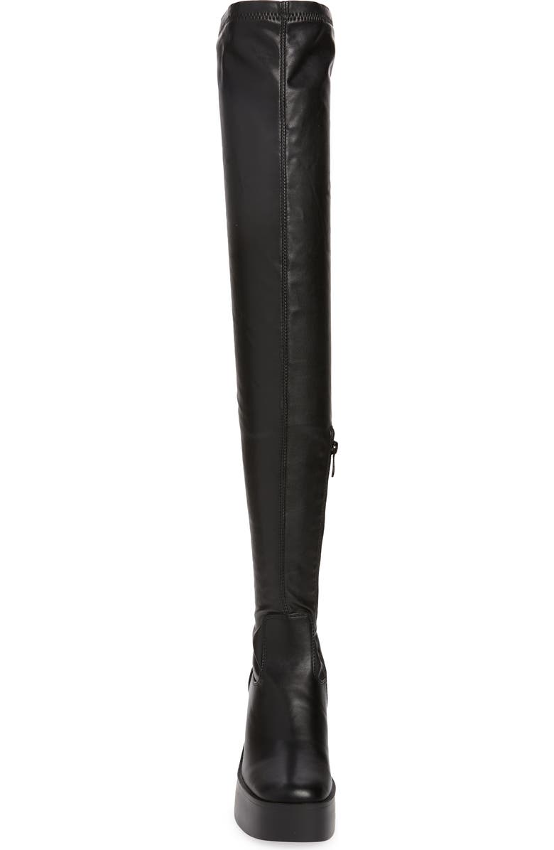 AZALEA WANG Adrianne Over the Knee Platform Boot, Alternate, color,