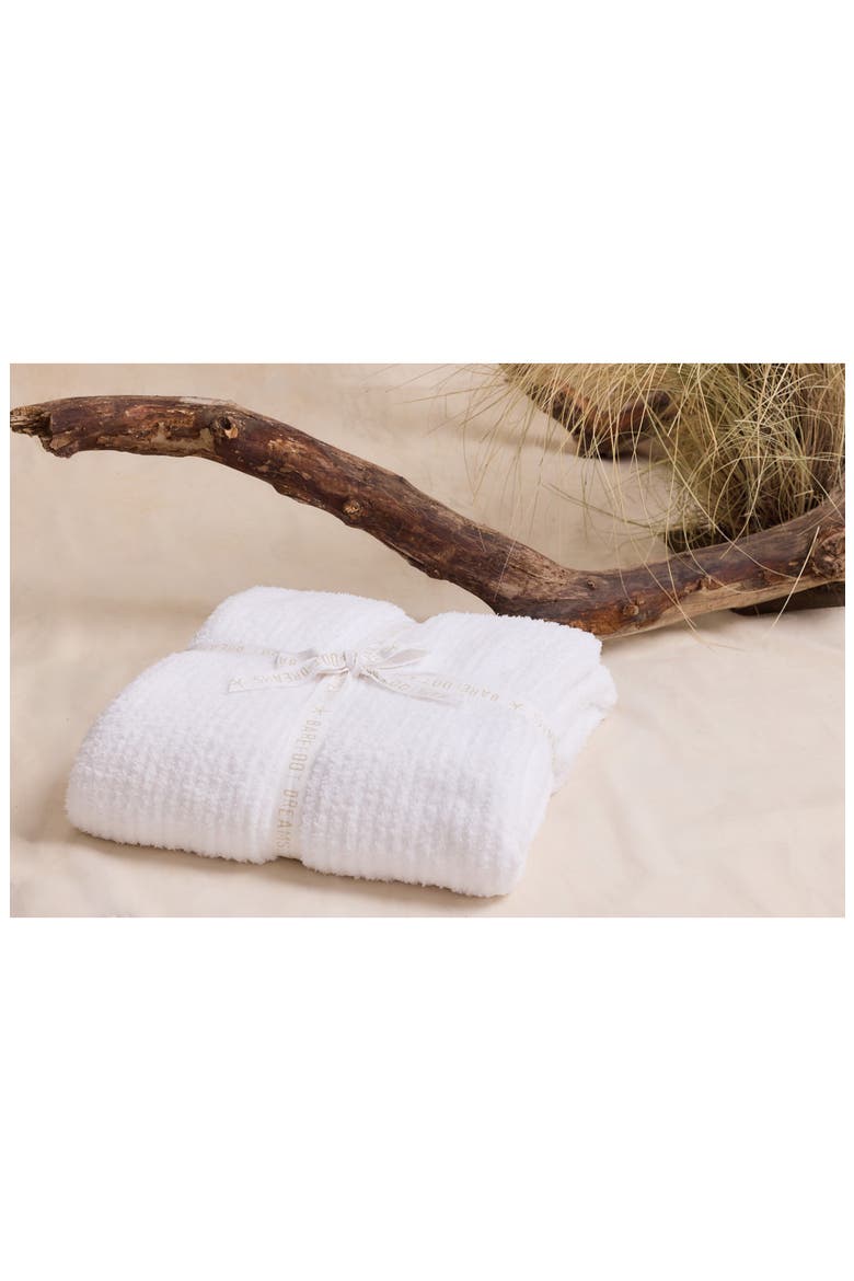 CozyChic® Ribbed Bed Blanket, Alternate, color, WHITE