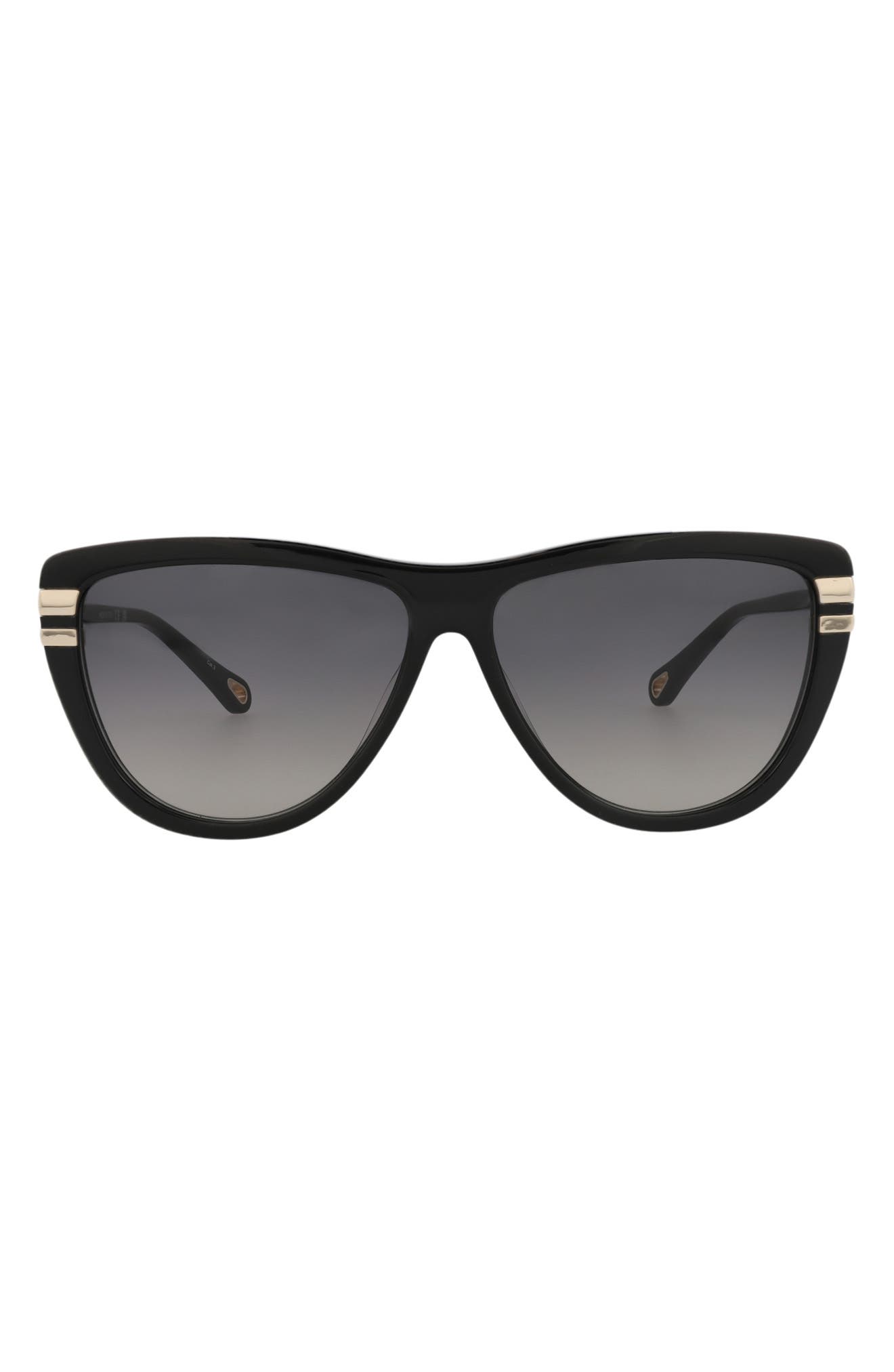 Chloé 59mm Square Sunglasses