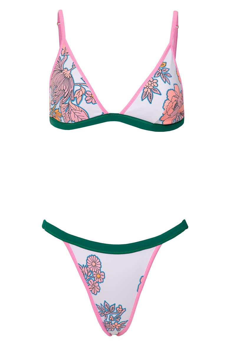 Islandia Reversible Bikini Bottoms, Alternate, color, PINK