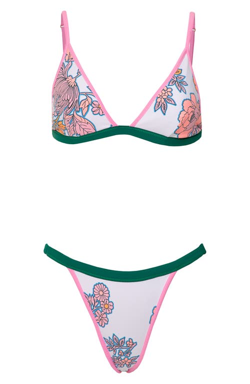 Maaji Islandia Reversible Bikini Bottoms In Pink