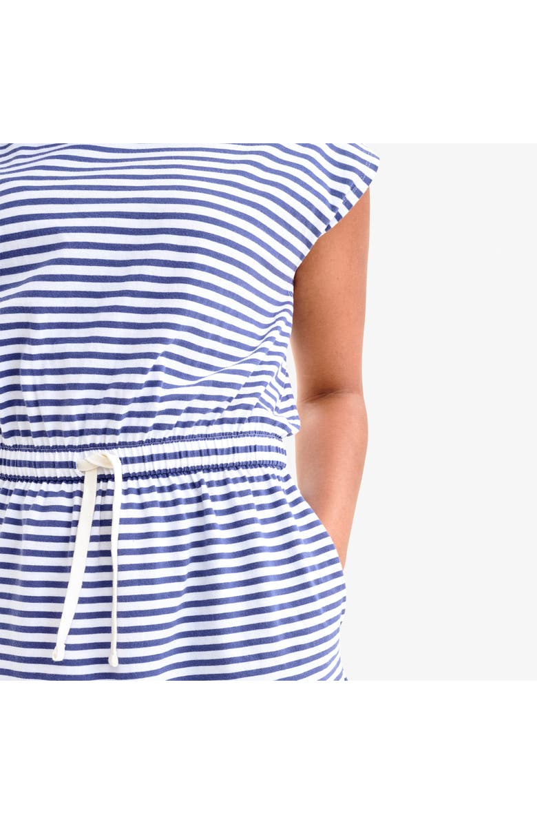 Primary Adult Everywear Dress In Stripe, Alternate, color, Sunwashed Navy White Stripe