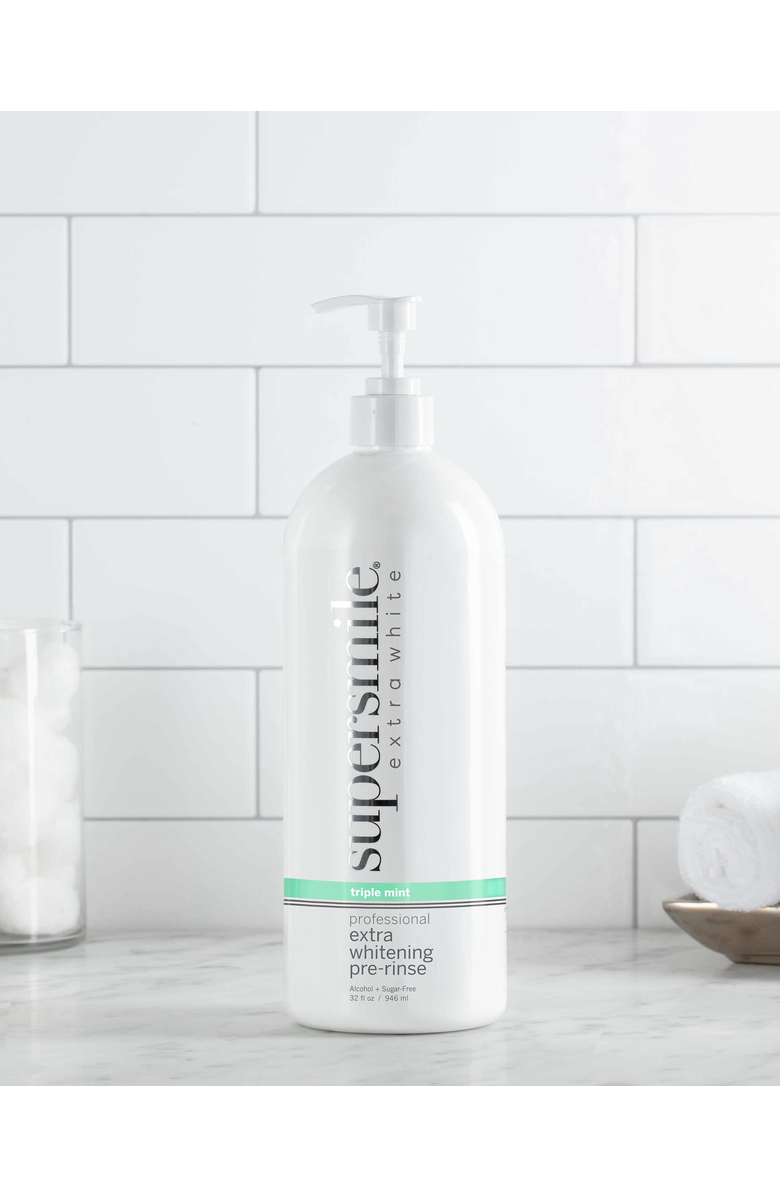 Supersmile Jumbo Extra White Pre-Rinse, Alternate, color, White