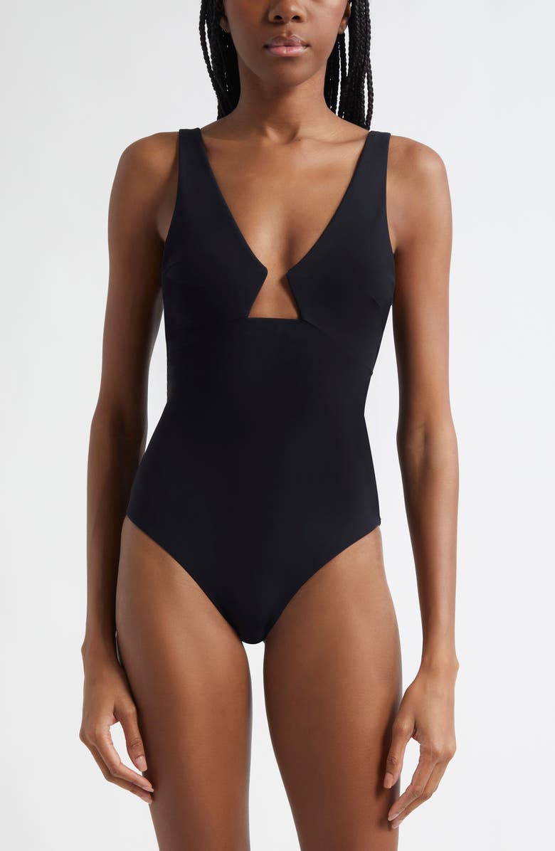 Zimmermann Rhiannon One-Piece Swimsuit, Main, color, 