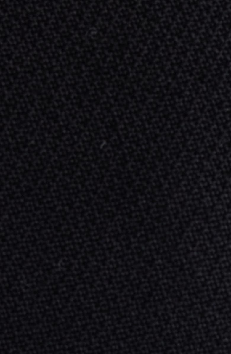 Chloé Tailored Wool Crepe Capri Pants, Alternate, color, Black