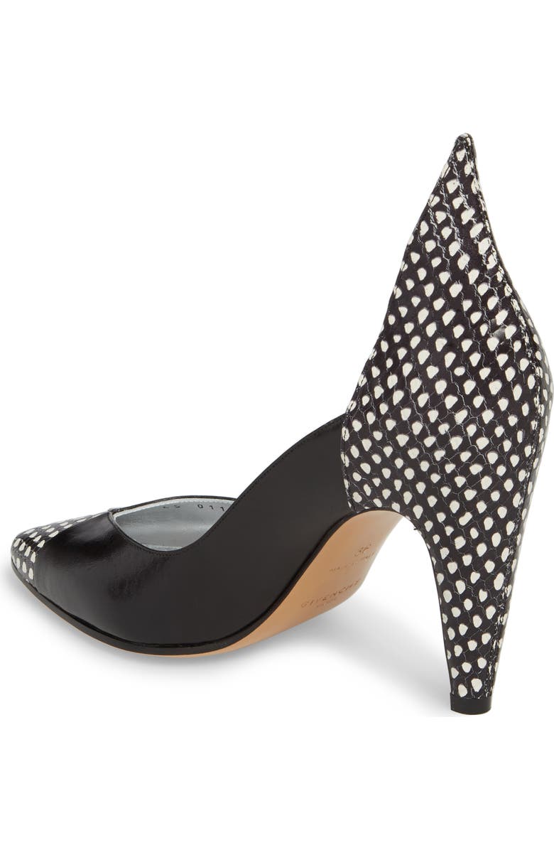 Givenchy Kangaroo Leather Pointy Toe Pump, Alternate, color,
