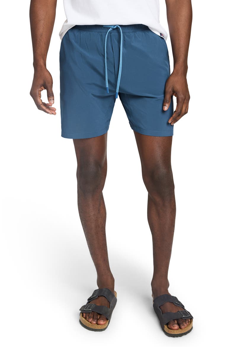 Shorelite Performance Swim Trunks, Main, color, OFFSHORE STORM