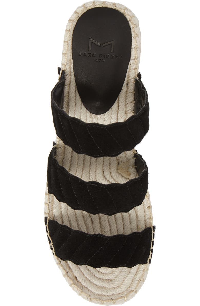 Marc Fisher LTD Rosie Espadrille Platform Sandal, Alternate, color,