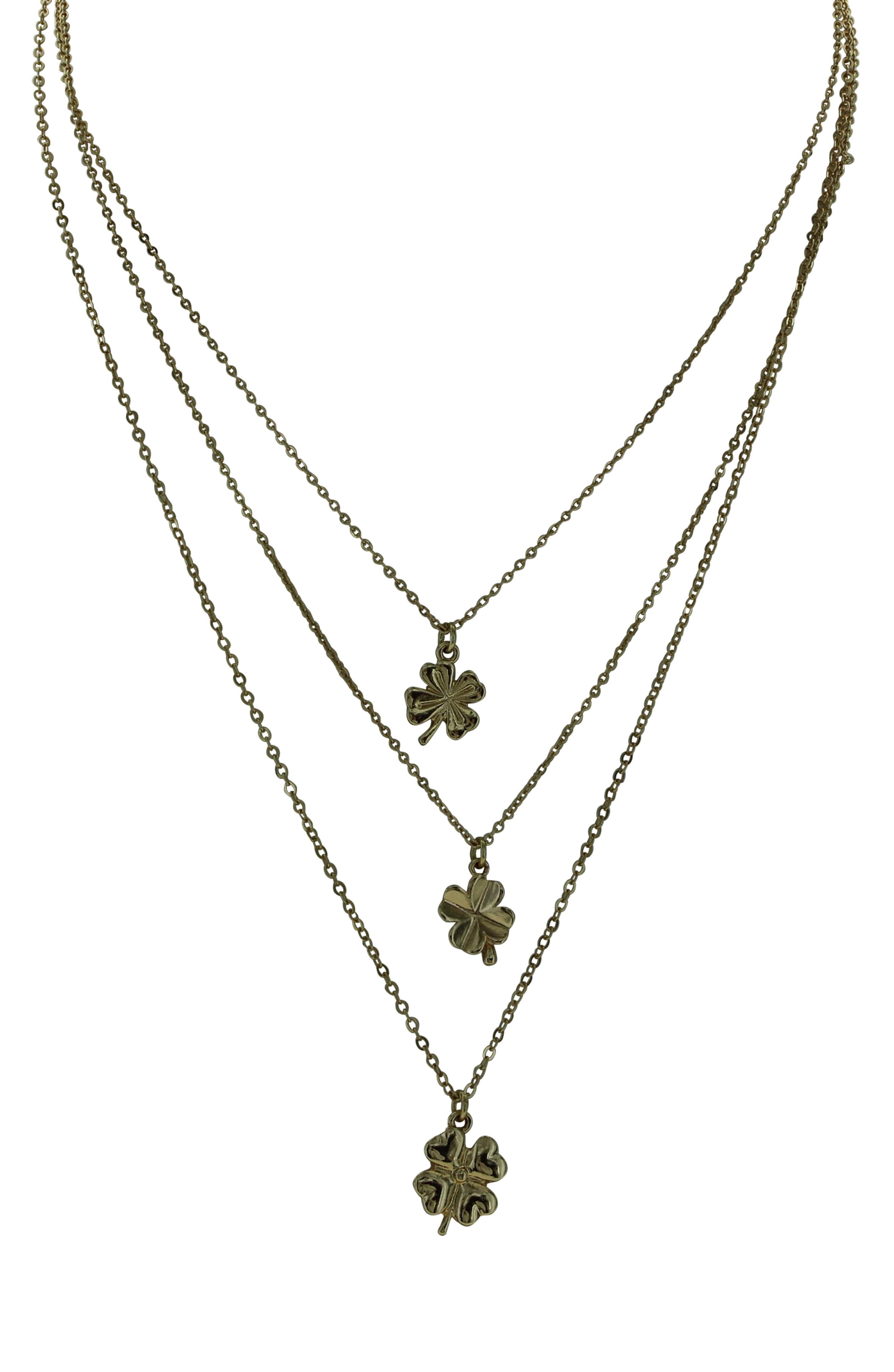OLIVIA WELLES Lucky Layers Necklace