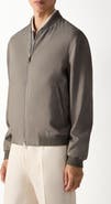 ZEGNA Oasi Lino Bomber Jacket
