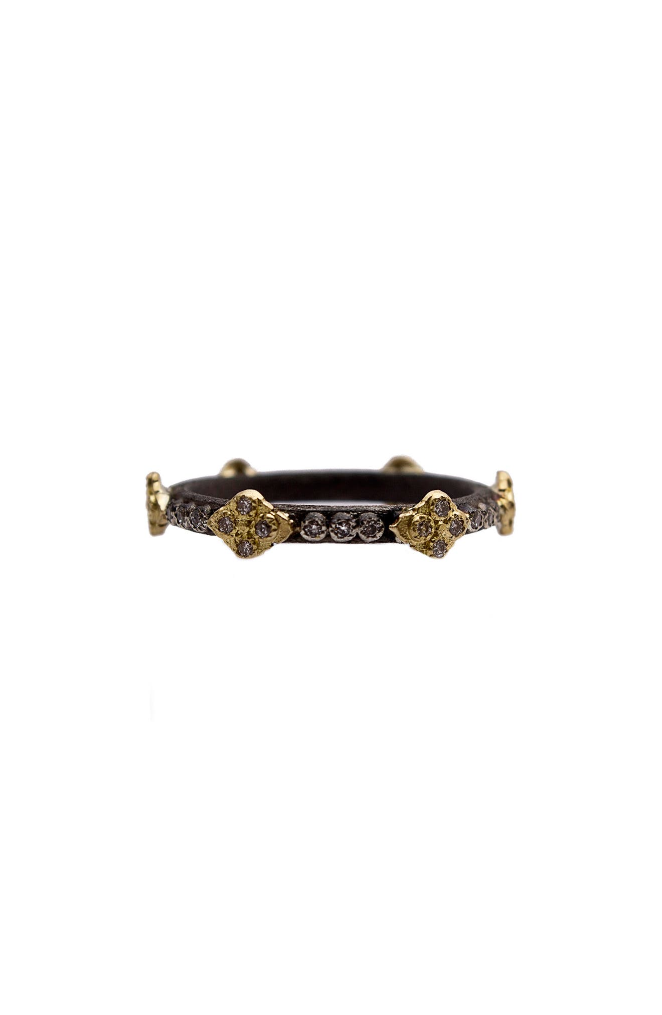 selected BLACKENED SILVER/ YELLOW GOLD