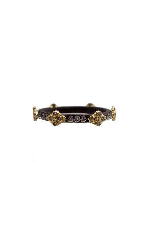 Old World Crivelli Diamond Stack Ring