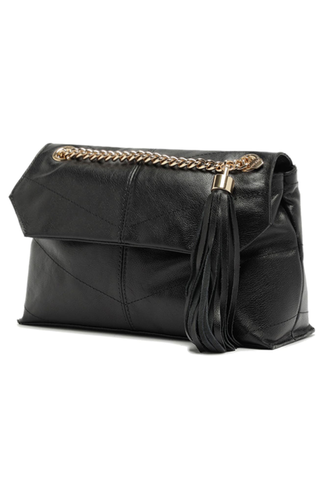 Arezzo Small Sony Leather Crossbody Bag, Alternate, color, 