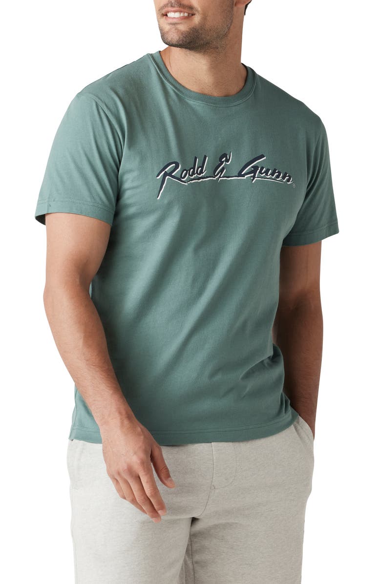 Rodd & Gunn Clandeboye Cotton Logo Tee, Main, color,