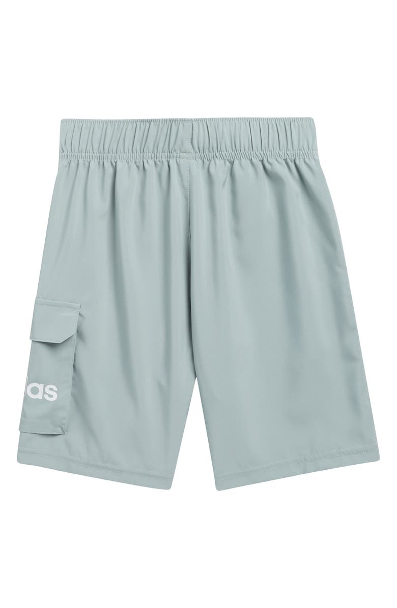 adidas Kdis' Cargo Shorts, Alternate, color, Wonder Sage