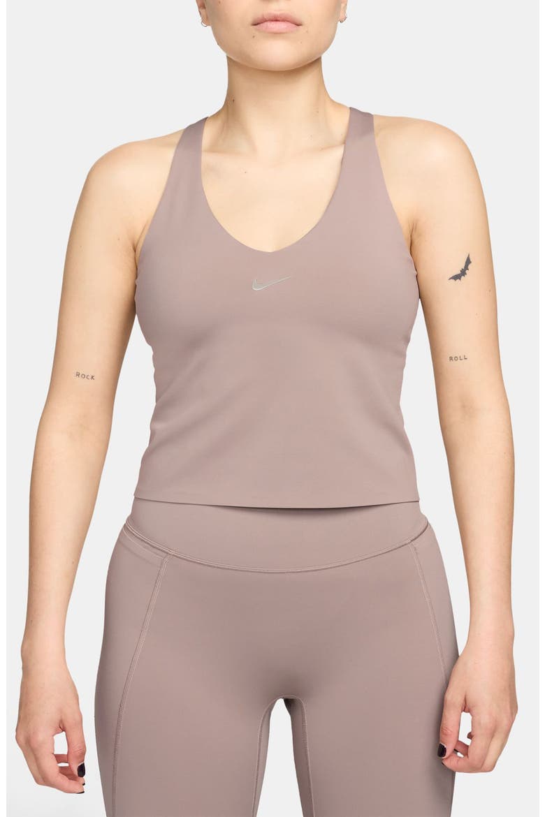 Universa Medium Support Padded Sports Bra Tank, Main, color, MALT