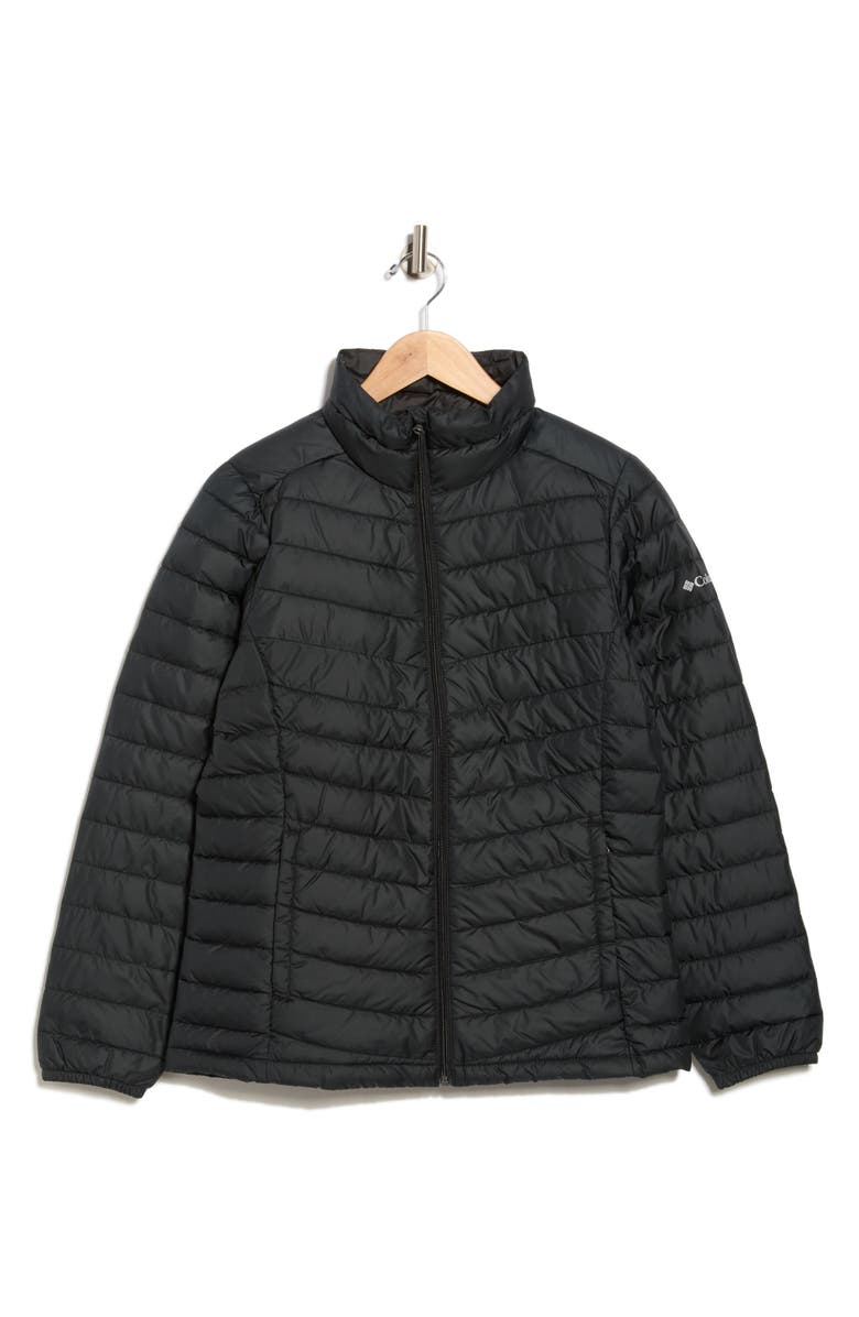 Columbia Chestnut Clearing Quilted Jacket, Alternate, color, Black