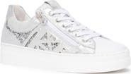 NeroGiardini Metallic Side Zip Platform Sneaker