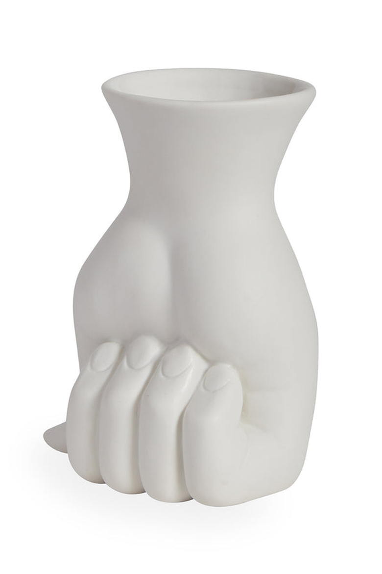 Marcel Vase, Alternate, color, White