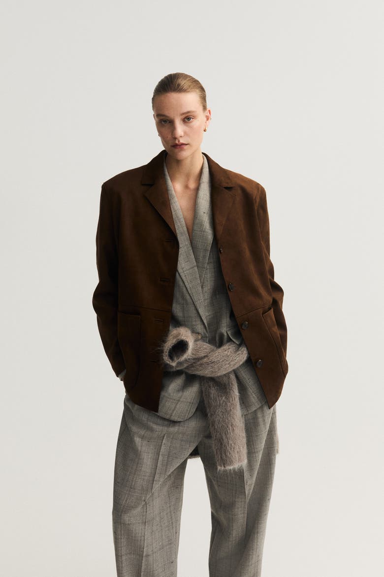 Jacket, Alternate, color, Dark brown