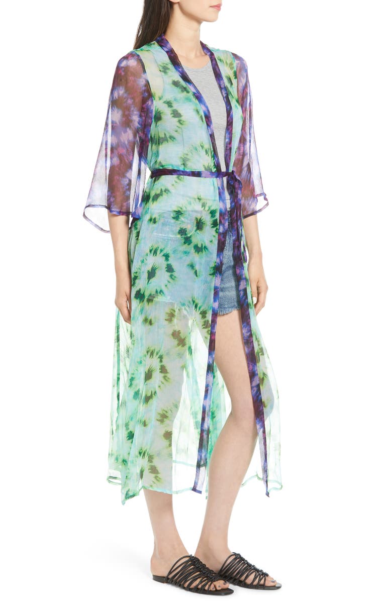 New Friends Colony NFC Juliette Tie Dye Duster, Alternate, color,