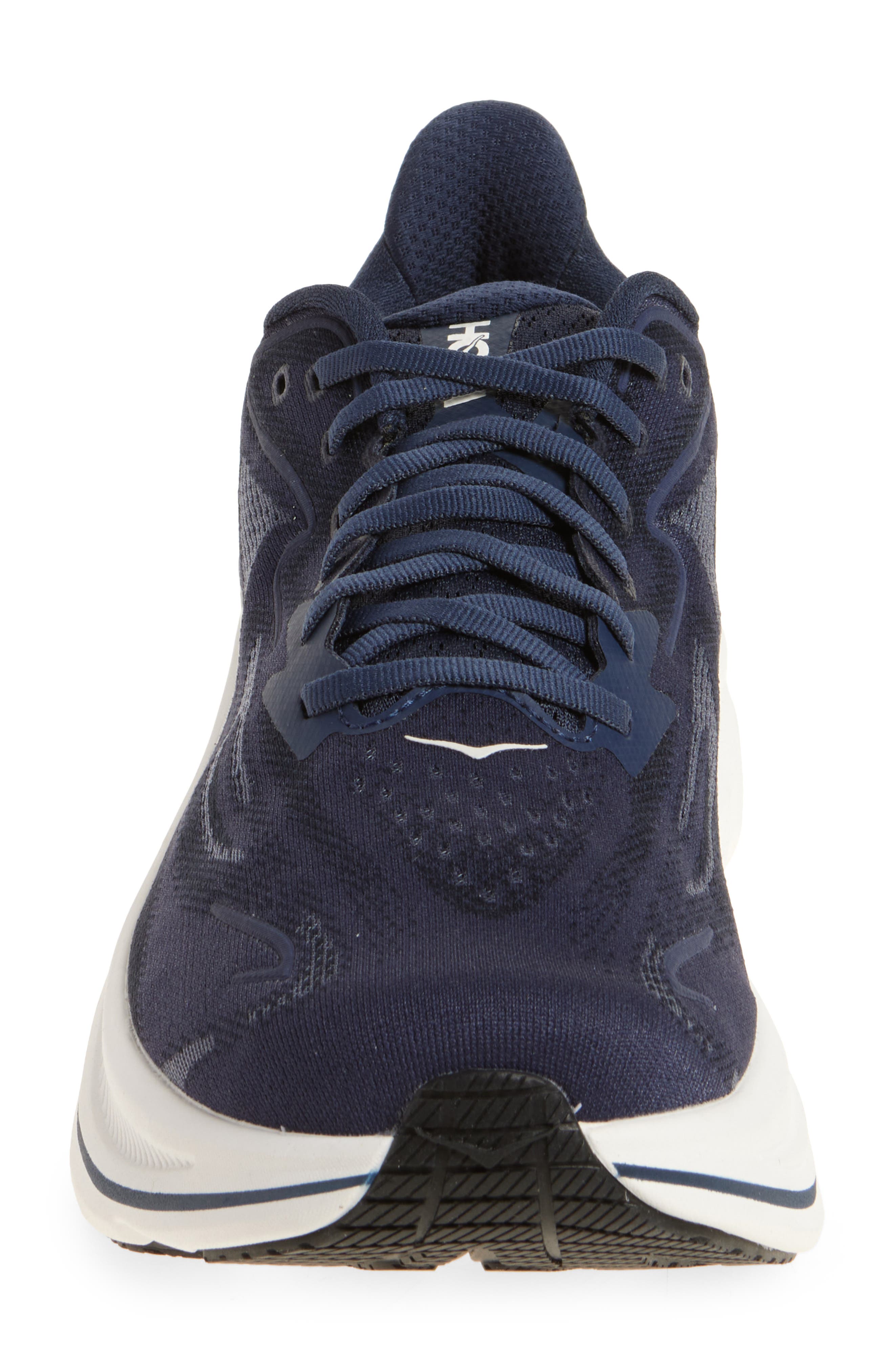 Clifton 10 Running Shoe - Wide Width Available, Alternate, color, NAVY / WHITE