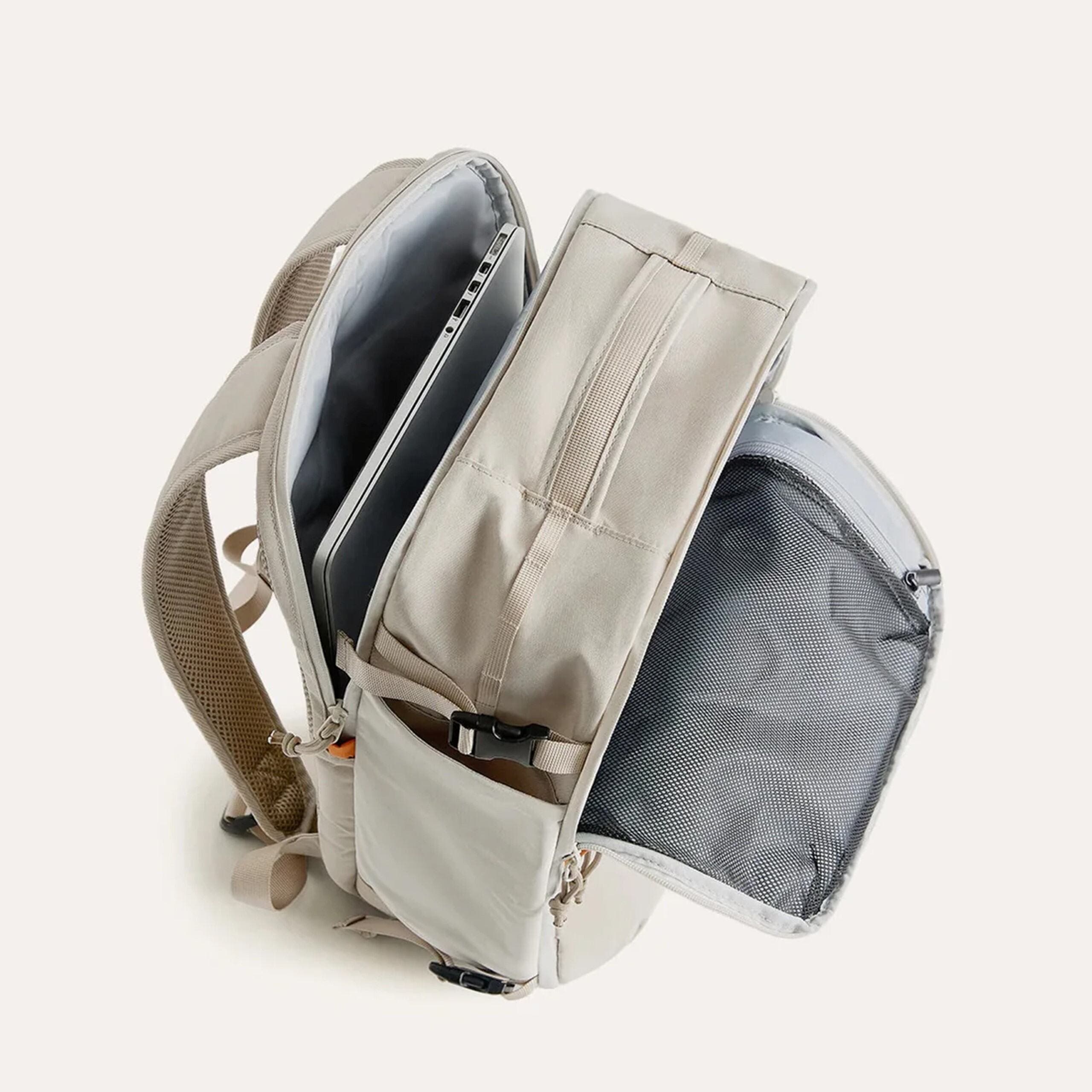 Bagsmart Faro 29L Carry On Travel Backpack Set, Alternate, color, Bone White