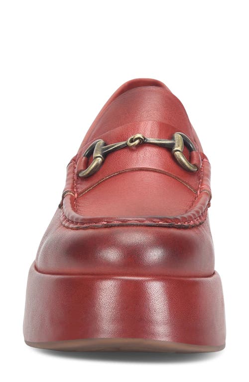 Kork-ease ® Parson Platform Bit Loafer In Animal Print
