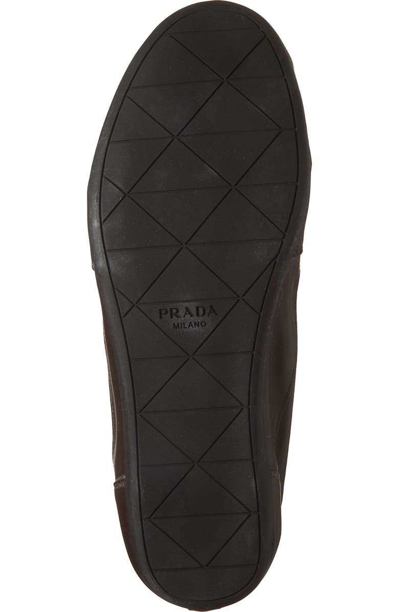 Prada Collapse Low Top Sneaker, Alternate, color, Moro