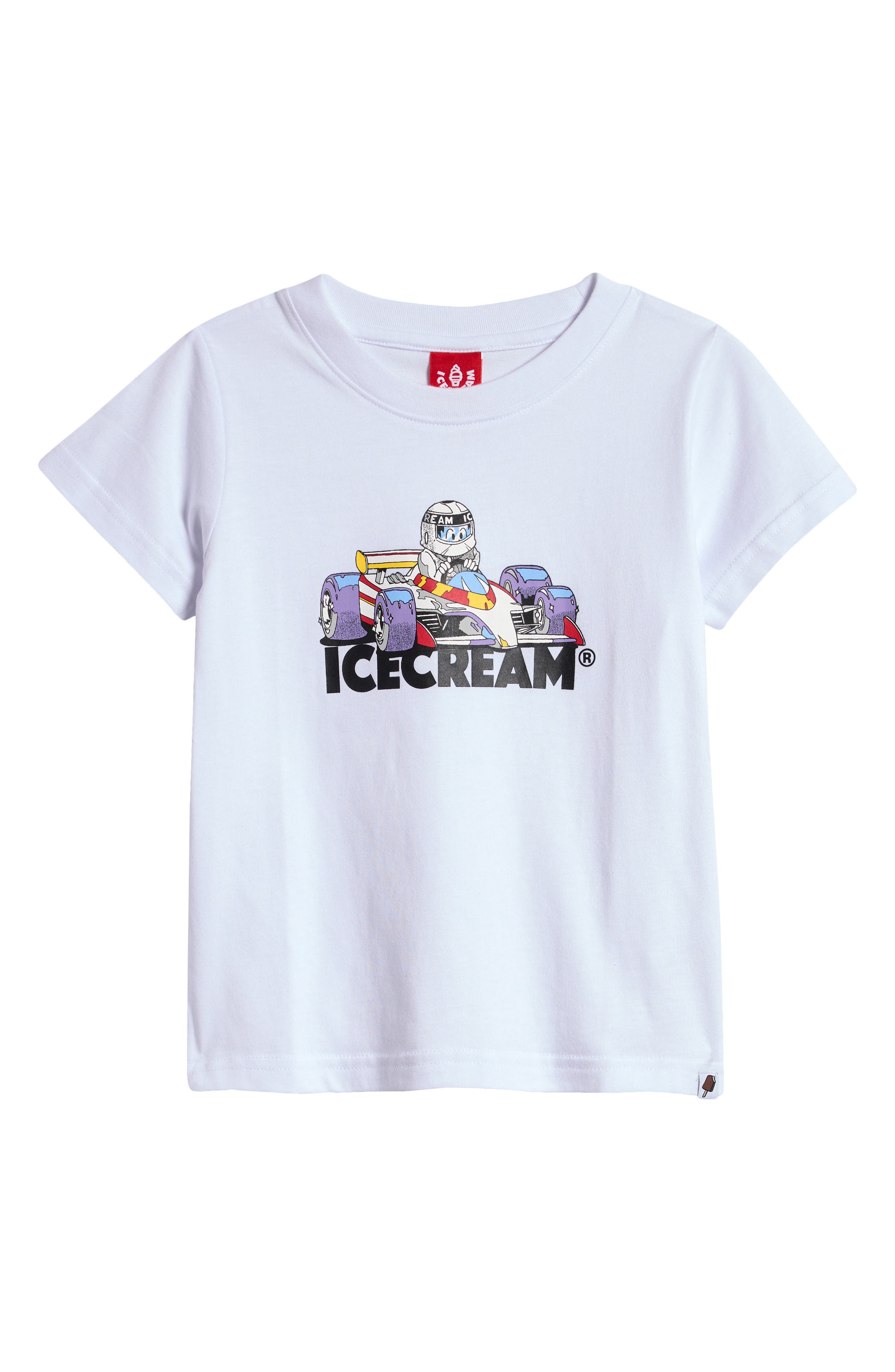 ICECREAM Kids' Kart Cotton Graphic T-Shirt