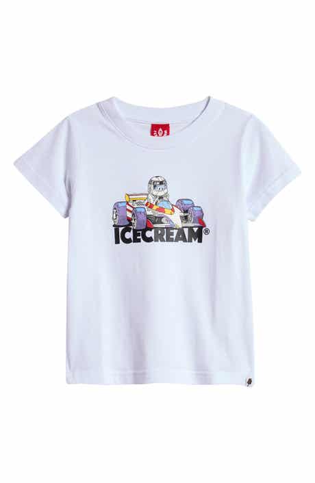 ICECREAM Kids' Kart Cotton Graphic T-Shirt