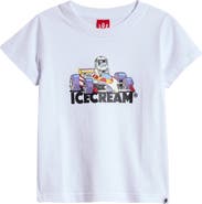 ICECREAM Kids' Kart Cotton Graphic T-Shirt