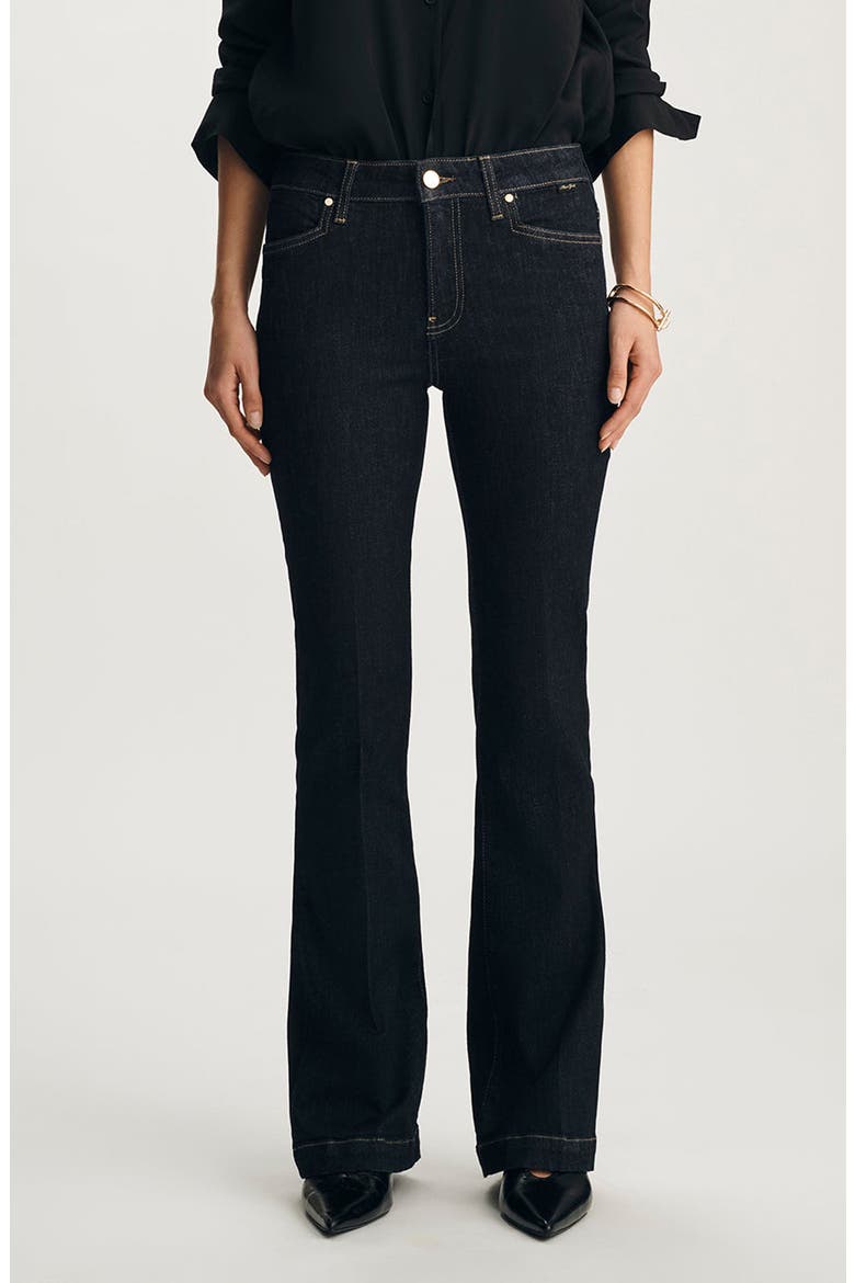 Sydney High Rise Flare Jeans, Main, color, RINSE GOLD PREMIUM