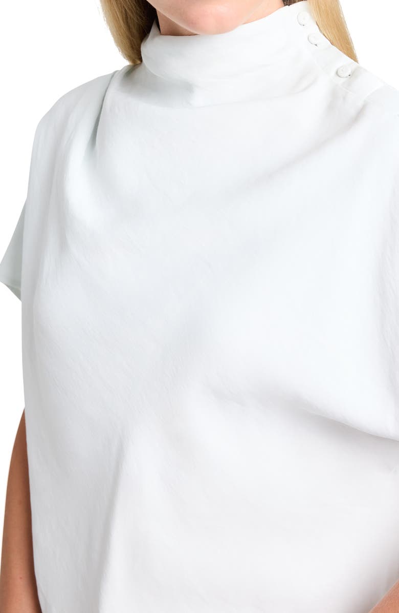 TWP Mock Neck Top, Alternate, color, Blue Flower