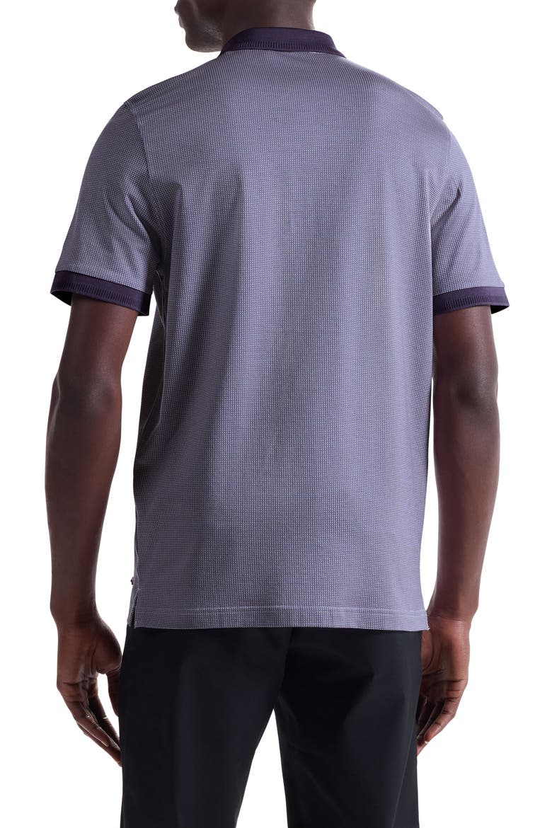 Quarter Zip Polo, Alternate, color, AMETHYST
