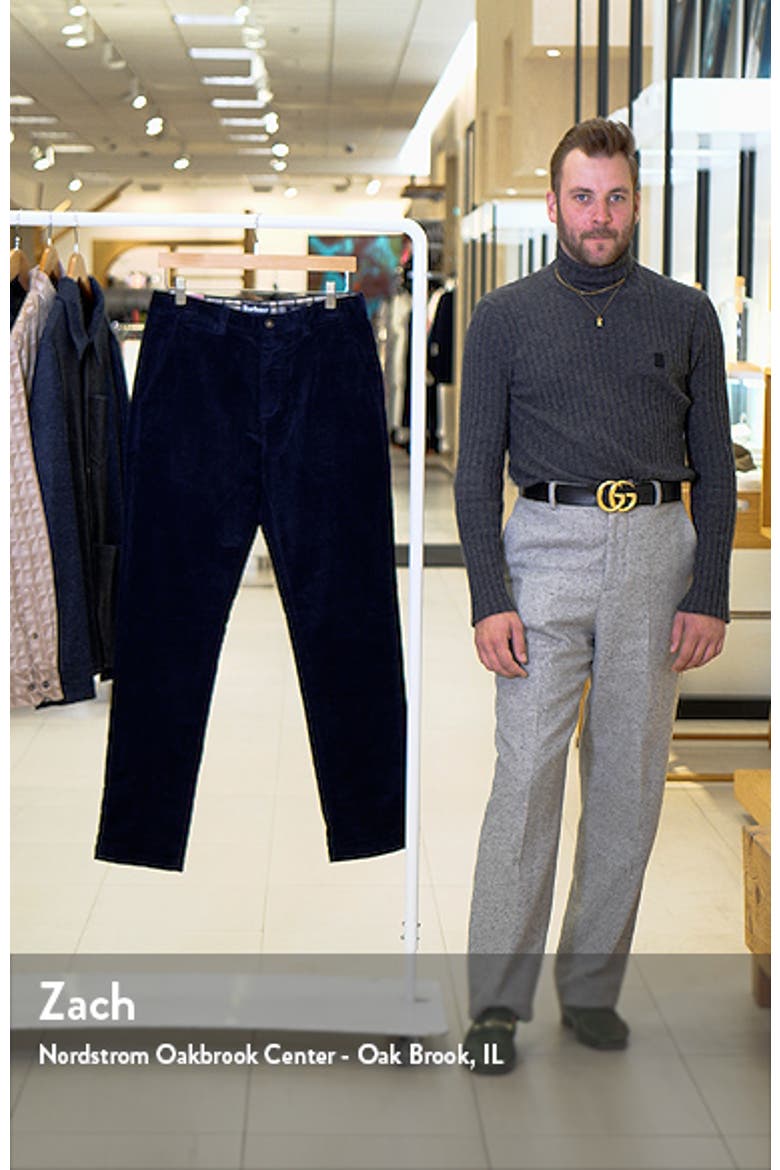 Corduroy Tailored Fit Pants video
