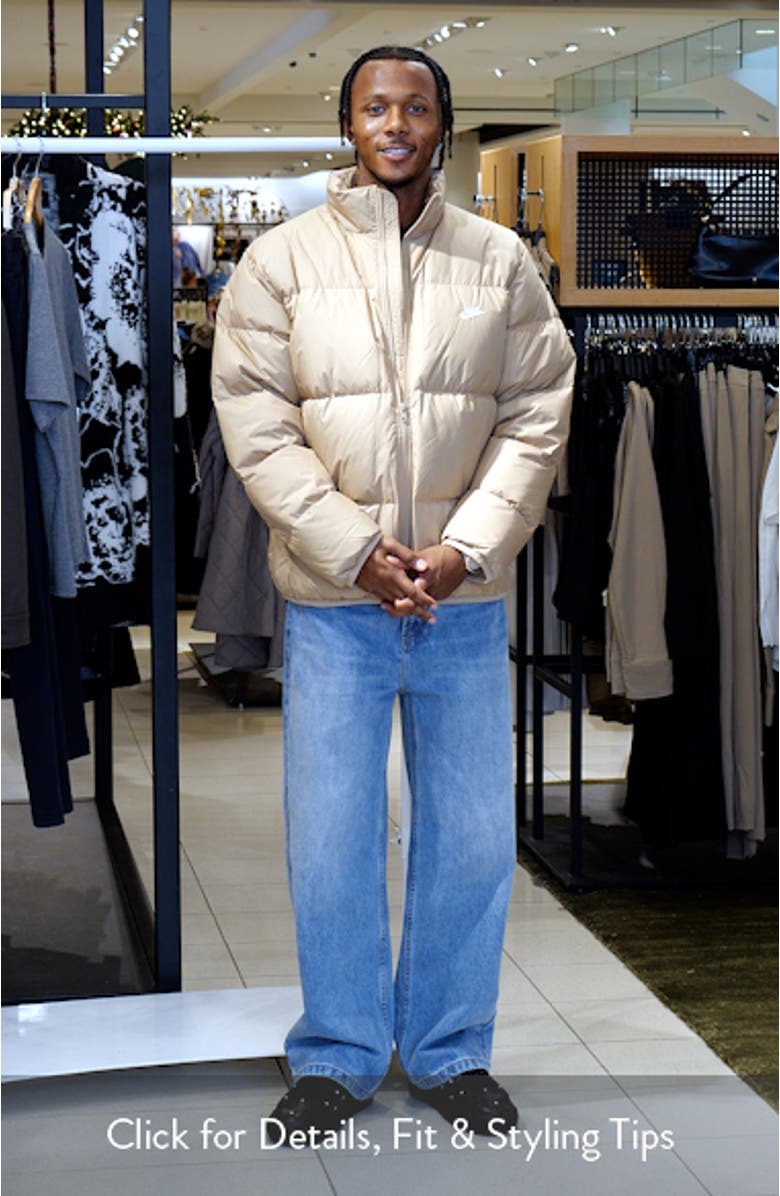 Sportswear Club Storm-FIT Quilted Down Puffer Jacket, sales video thumbnail