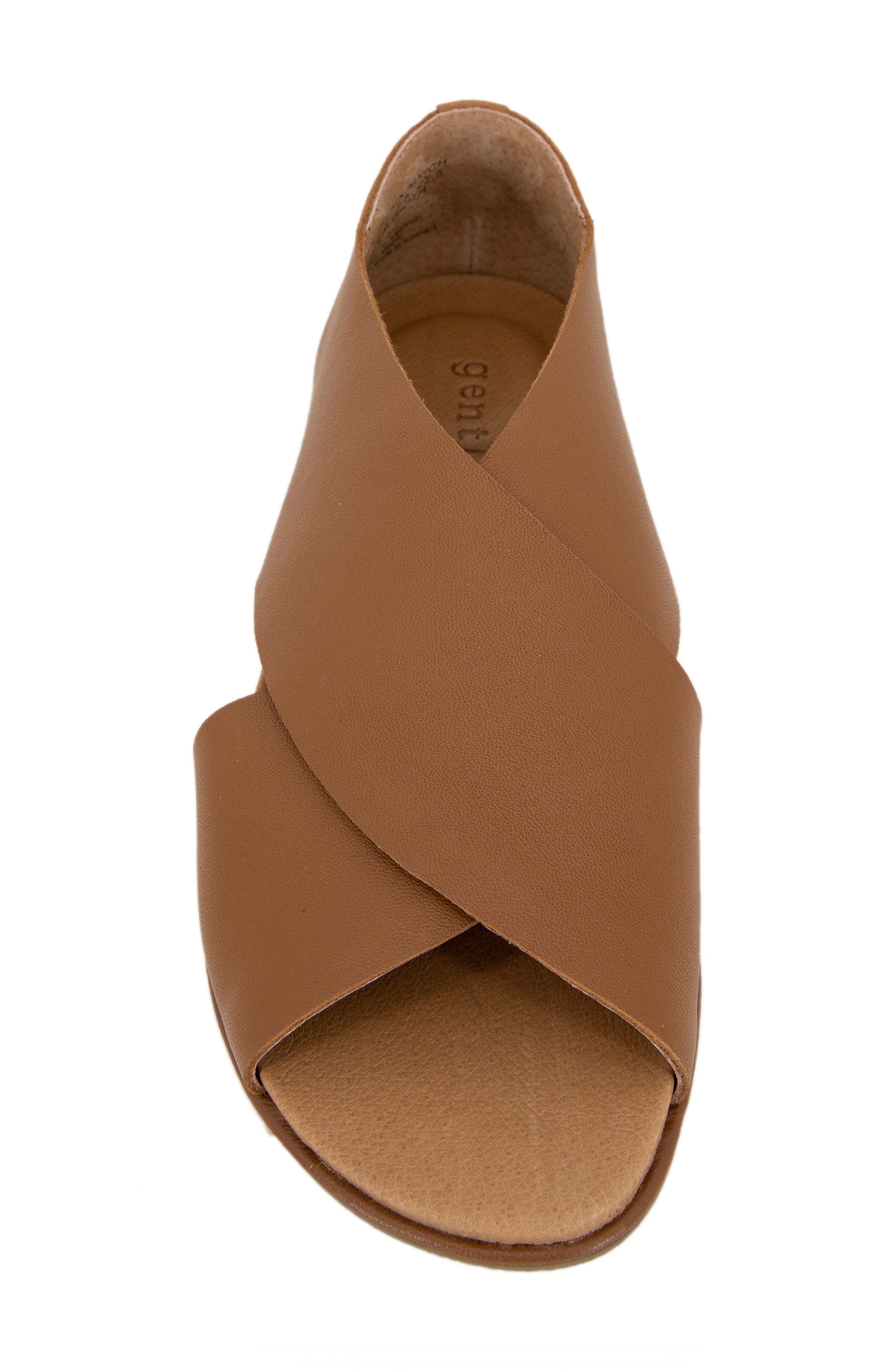 Gentle Souls Laniey Sandal, Alternate, color, Luggage