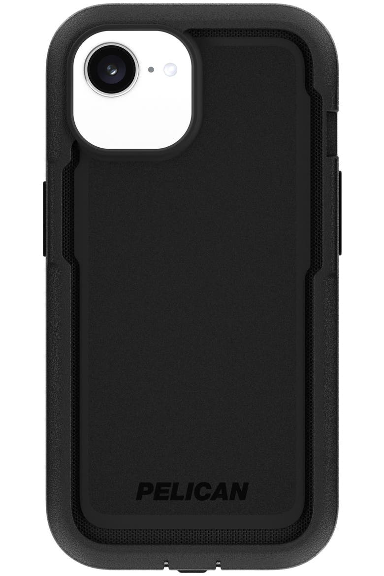Voyager MagSafe Case with Holster for Apple iPhone 16e / iPhone 15 / iPhone 14 / iPhone 13, Alternate, color, Black
